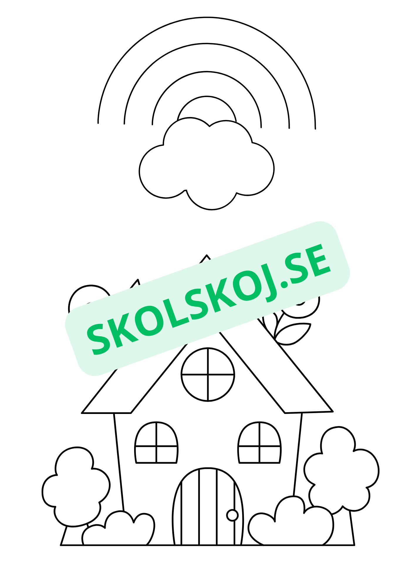 Målarbilder vårtema