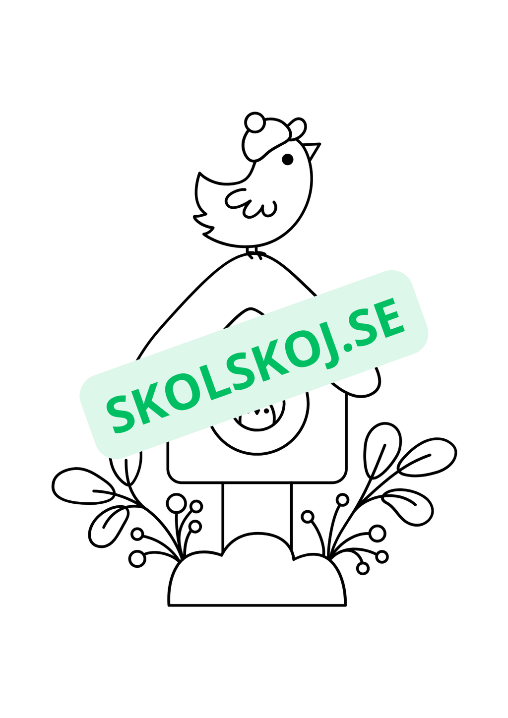 Målarbilder vårtema