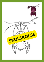 Målarbok halloween (11 sidor)