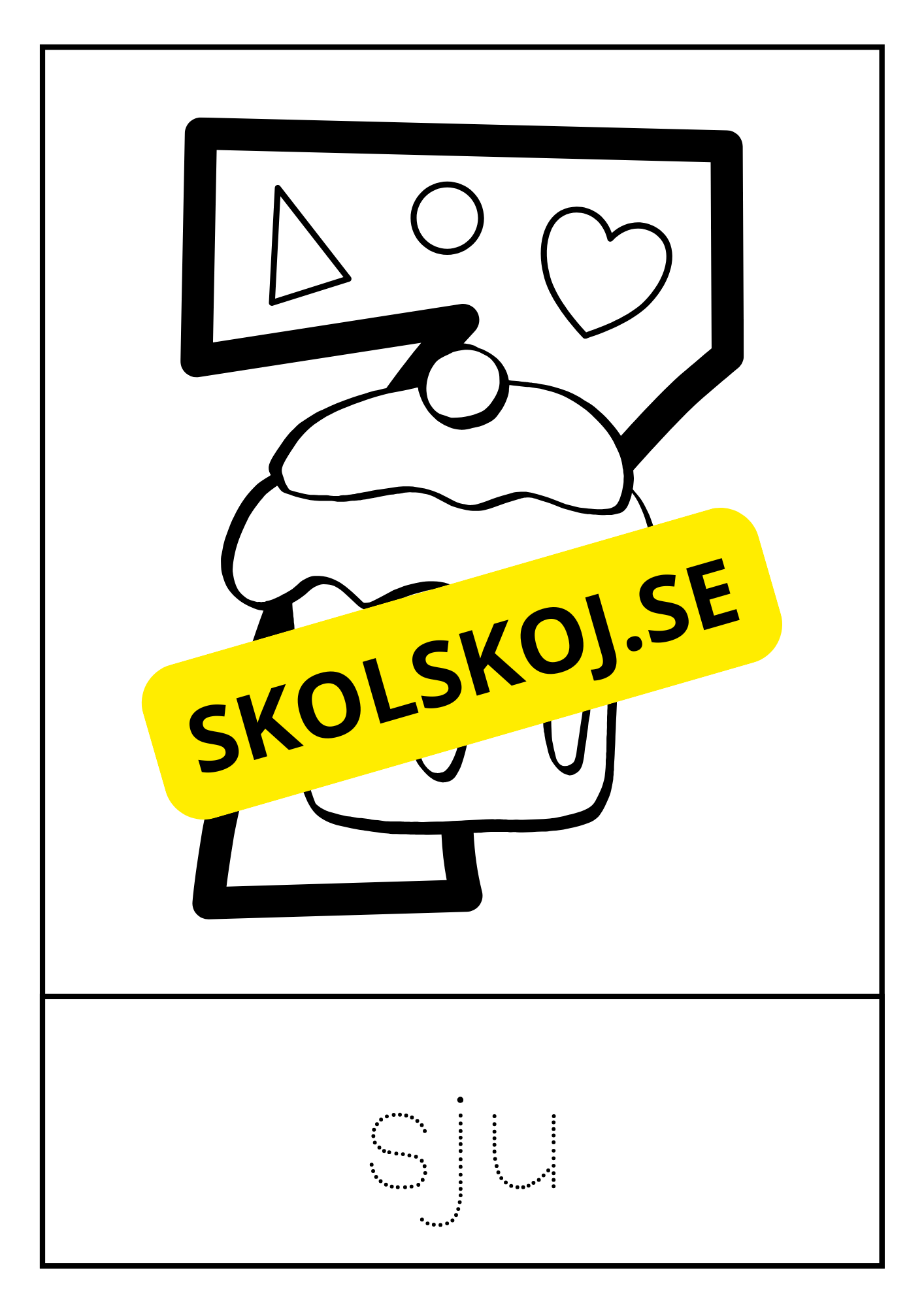 Målarbok siffror 0 - 9