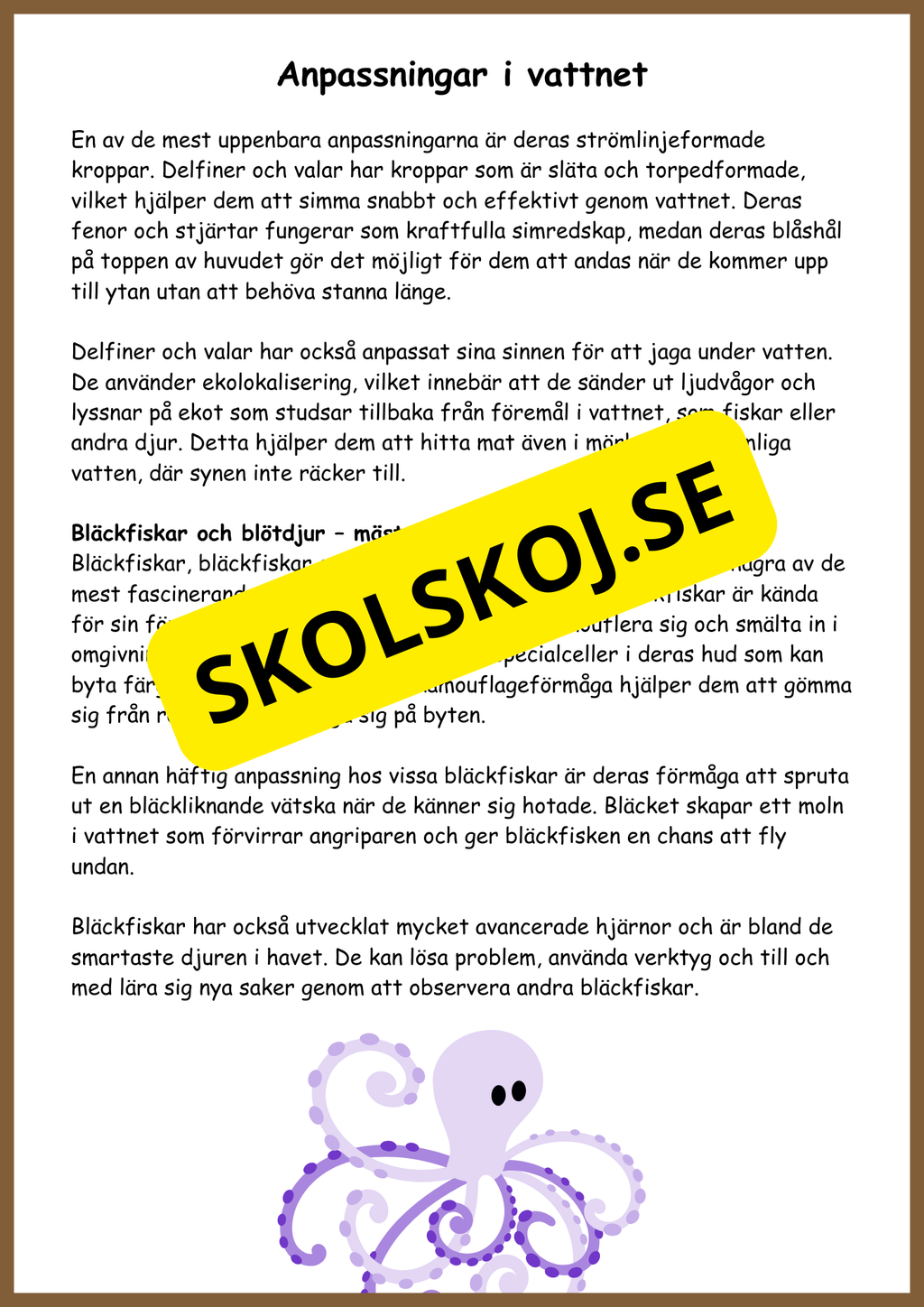 Människans evolution - Årskurs 5 - 6