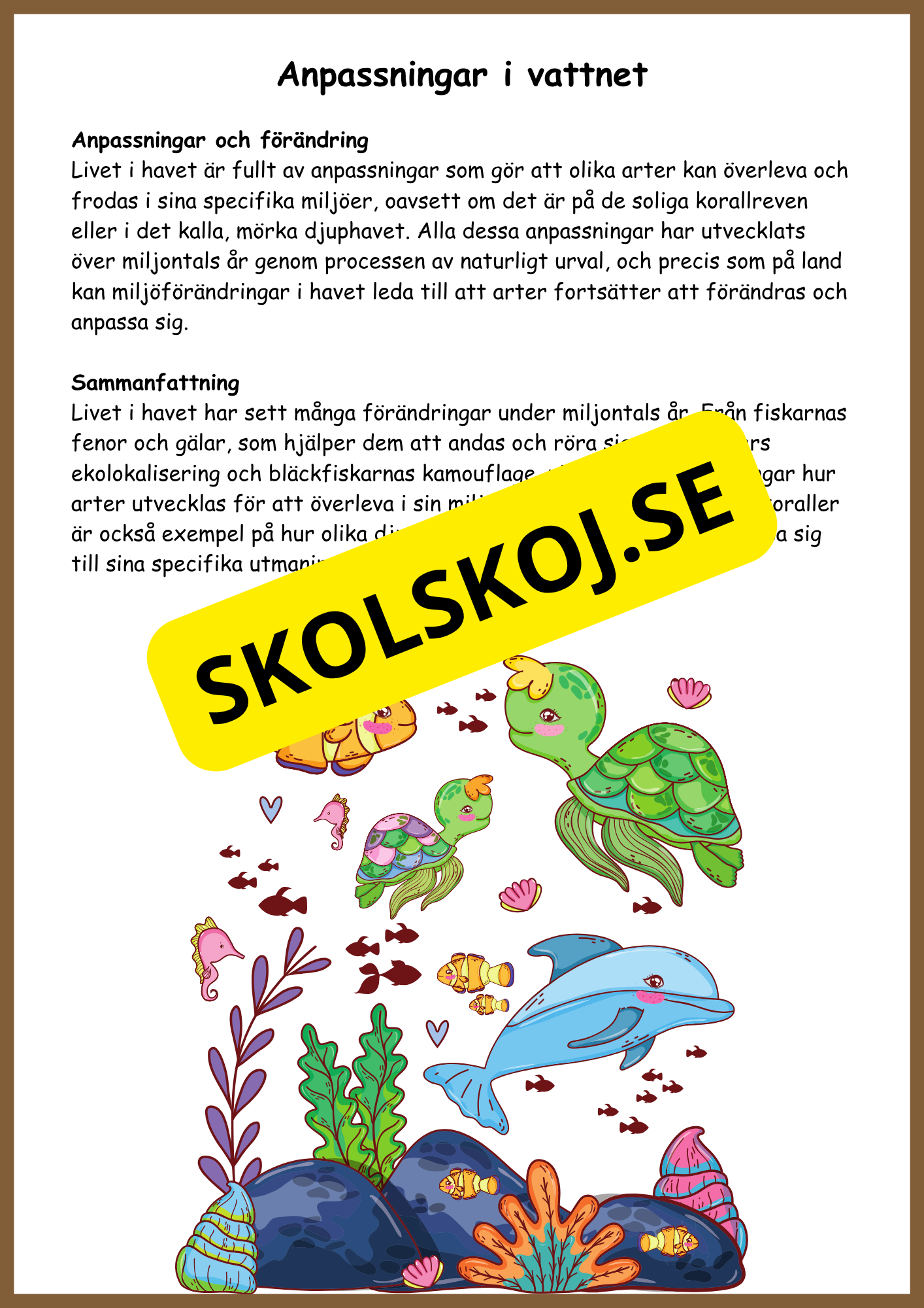 Människans evolution - Årskurs 5 - 6
