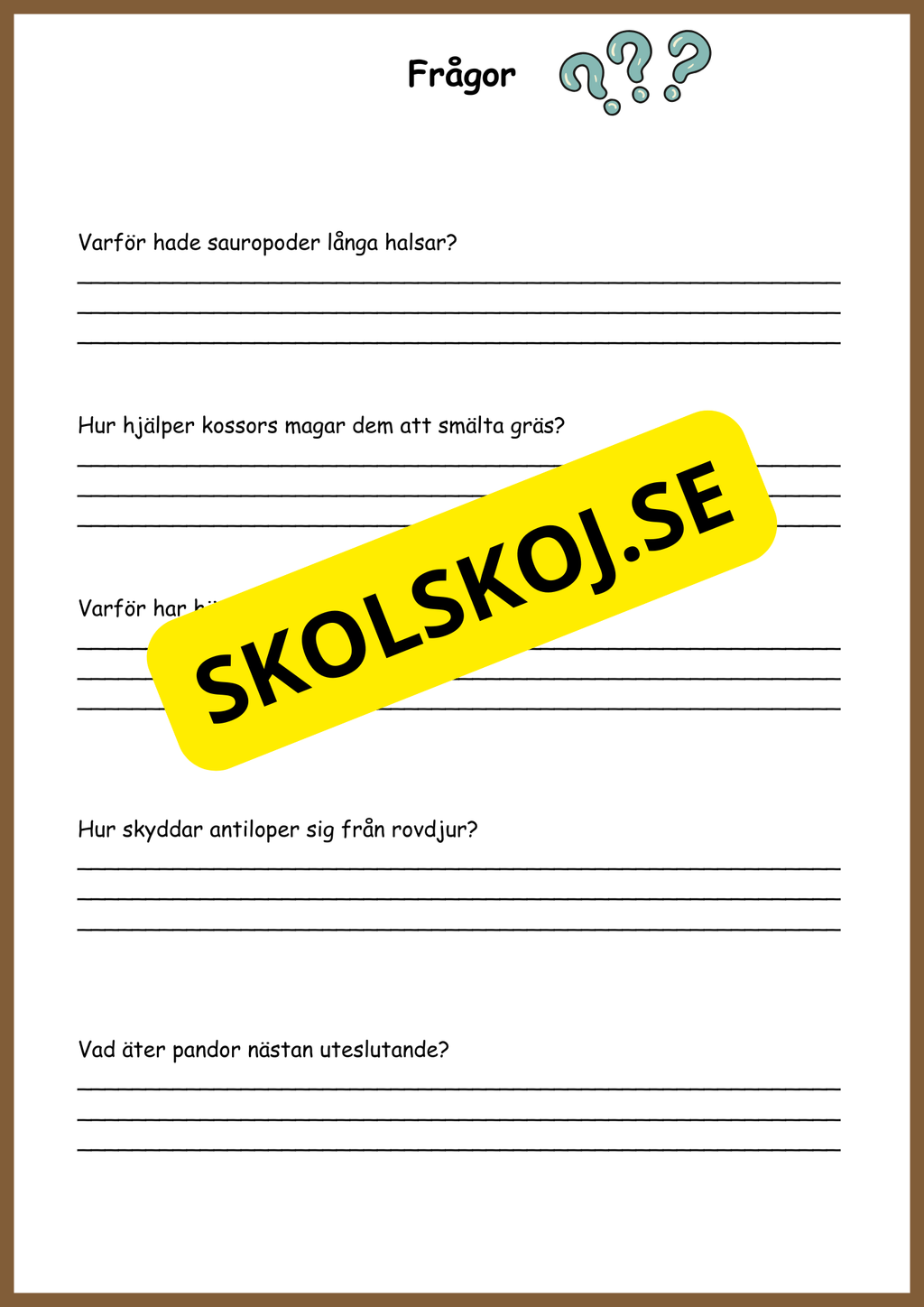 Människans evolution - Årskurs 5 - 6