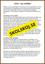 Människans evolution - Årskurs 5 - 6