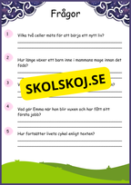 Människans livscykel - En magisk berättelse