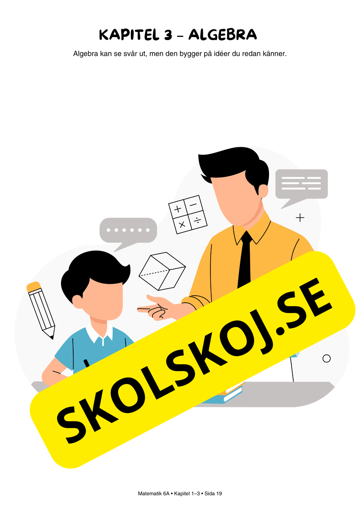 Matematik Årskurs 6 – Tydliga förklaringar och träning - Stort paket