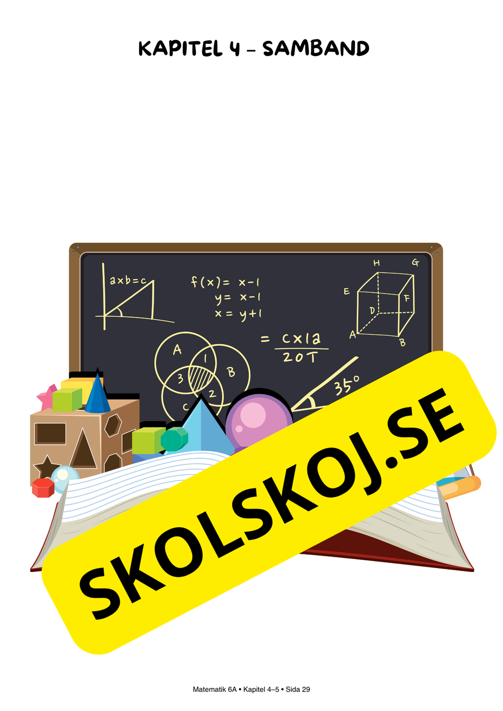 Matematik Årskurs 6 – Tydliga förklaringar och träning - Stort paket