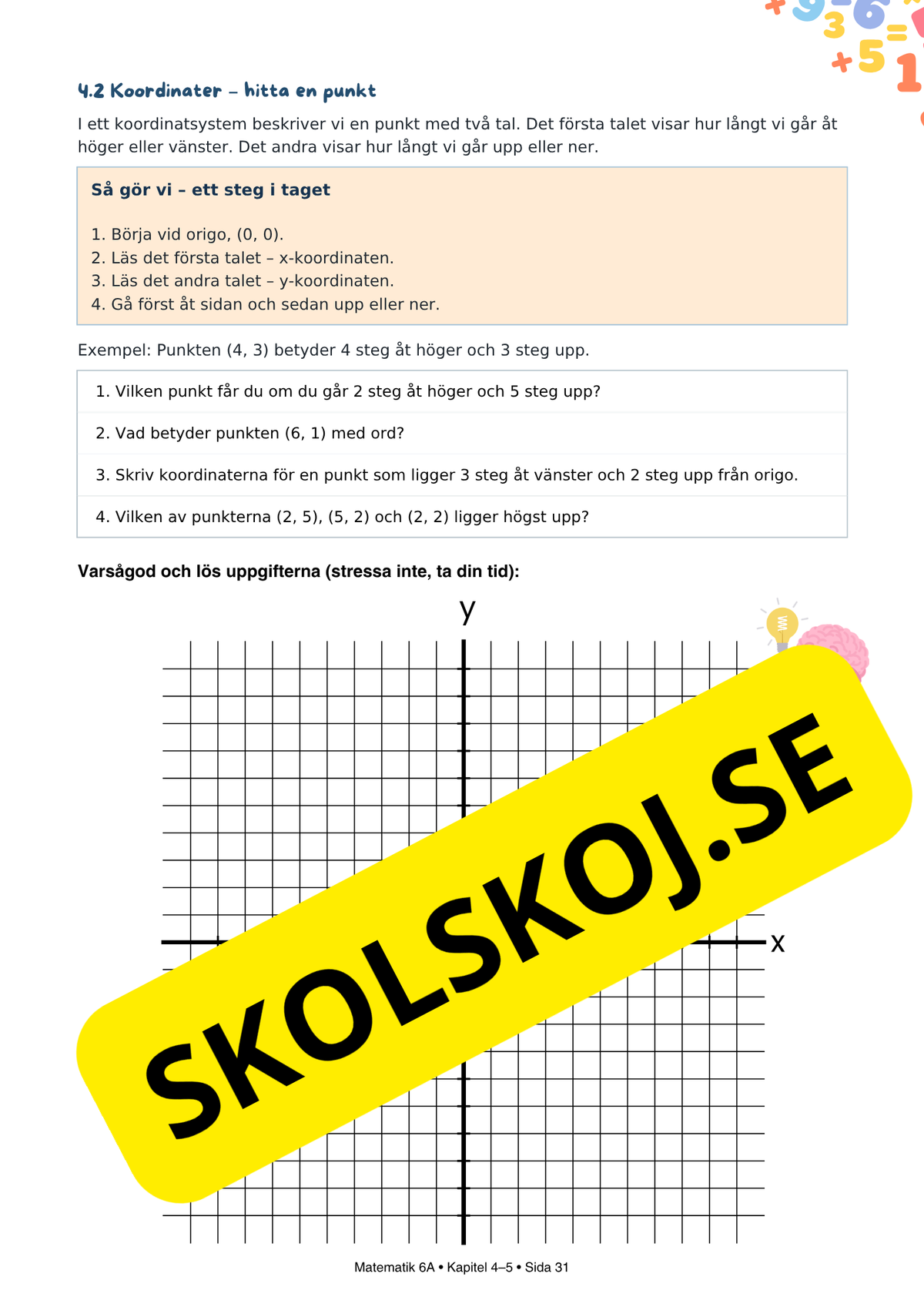 Matematik Årskurs 6 – Tydliga förklaringar och träning - Stort paket