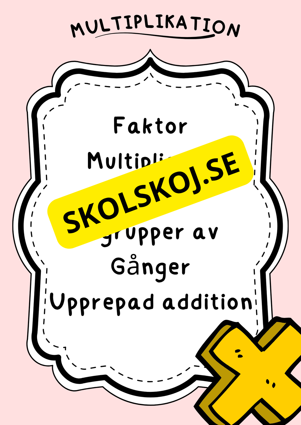 Matematiska begrepp - Posters