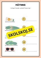 Mätning - Häfte - Årskurs 1 - 3
