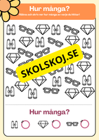 Matte extra uppgifter - Förskoleklass - Årskurs 1
