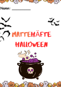 Mattehäfte halloween