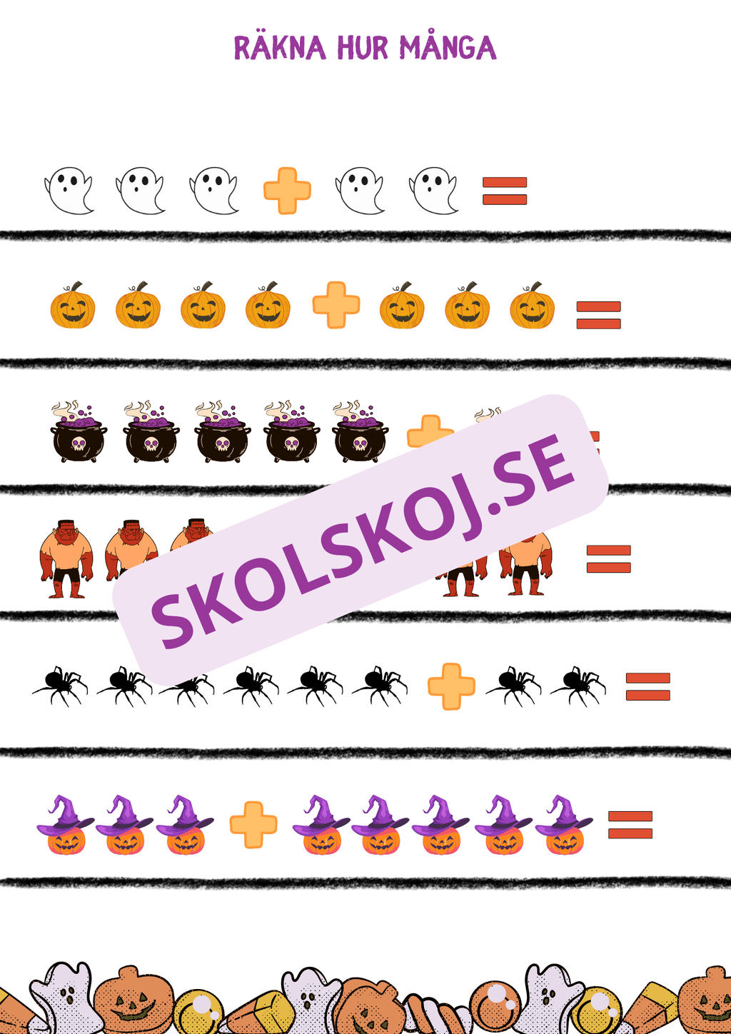 Mattehäfte halloween