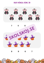 Mattehäfte halloween