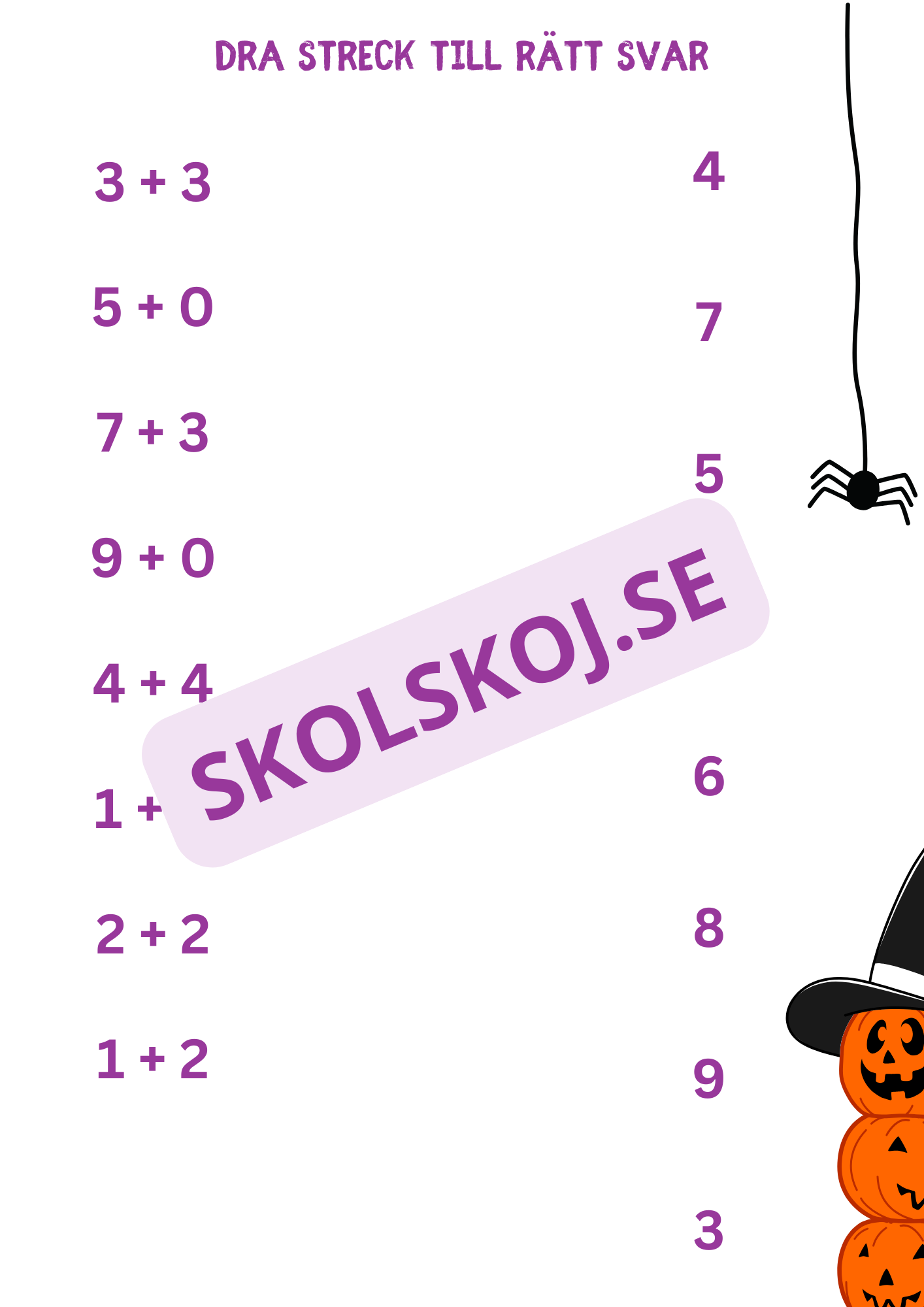 Mattehäfte halloween