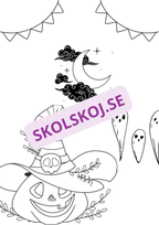 Mattehäfte halloween