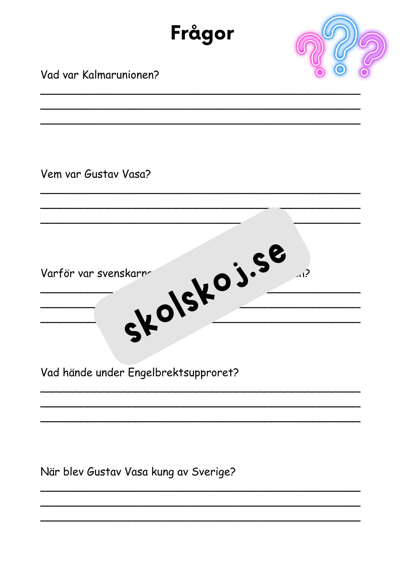 Medeltiden - En resa genom historien - Årskurs 4 - 6
