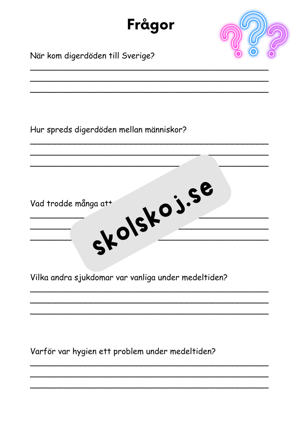 Medeltiden - En resa genom historien - Årskurs 4 - 6