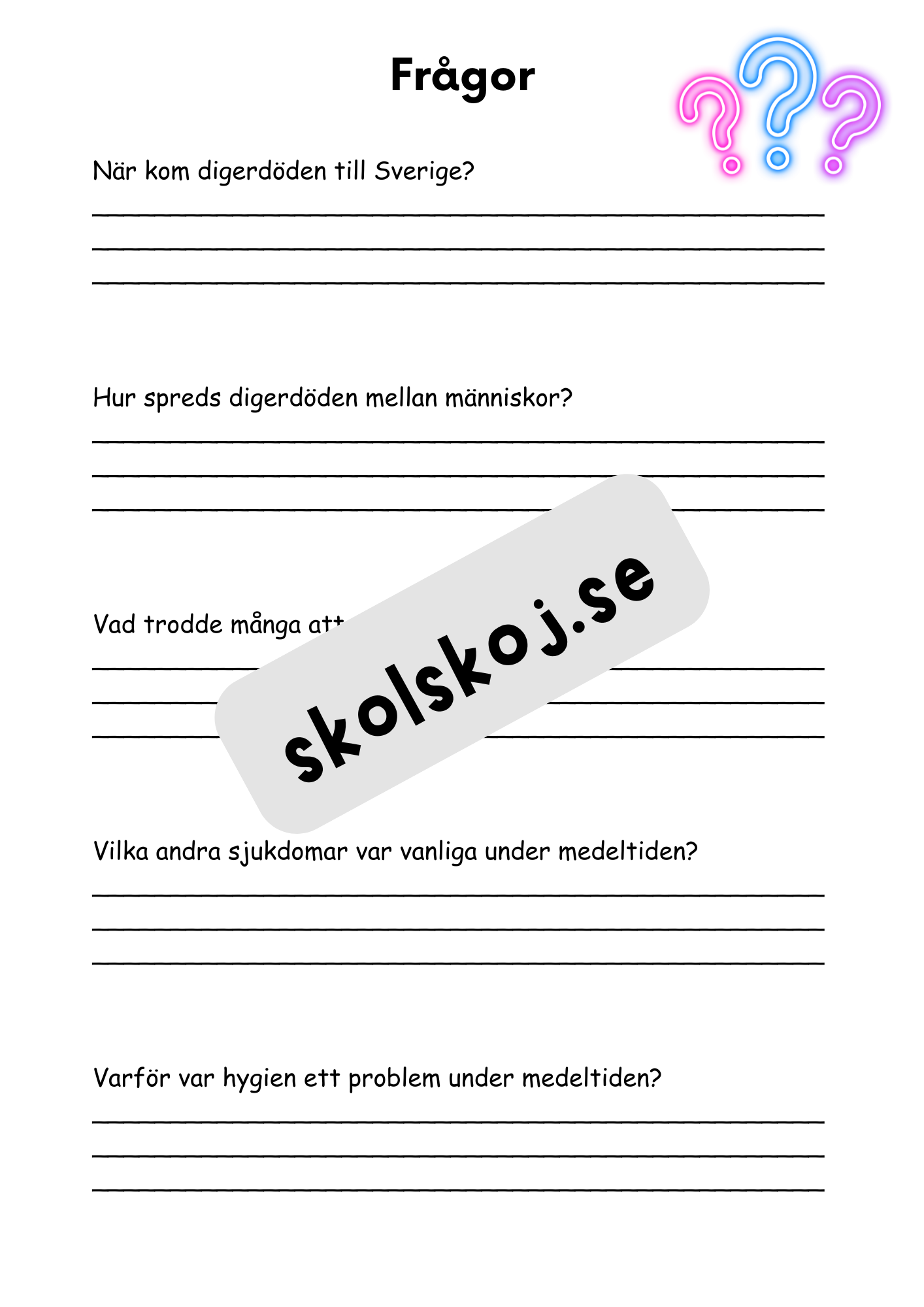 Medeltiden - En resa genom historien - Årskurs 4 - 6