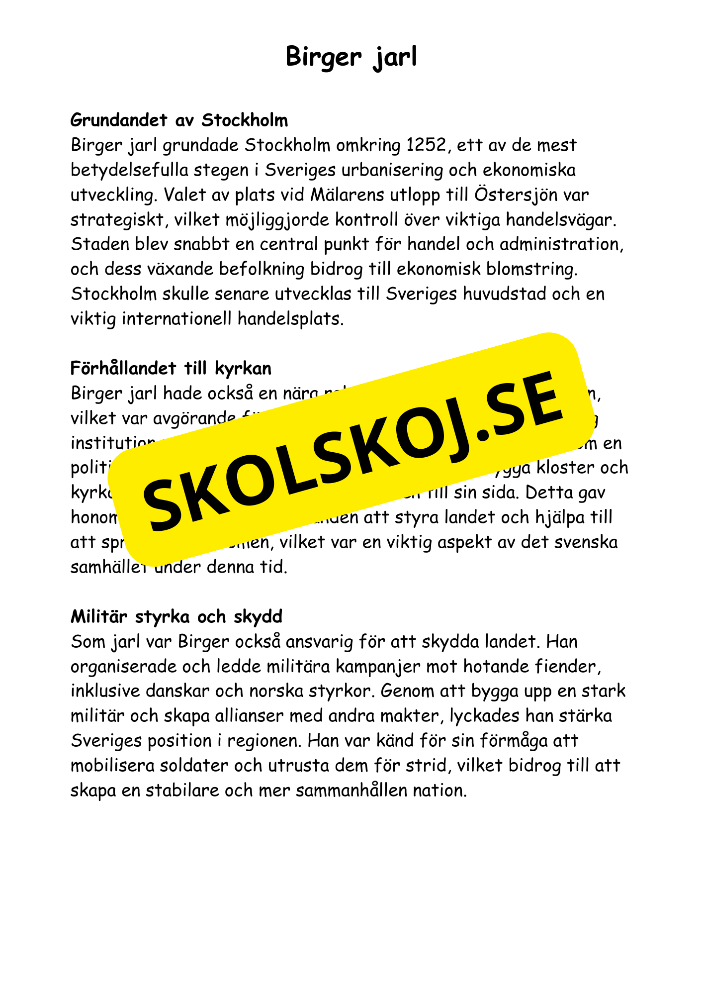 Medeltiden - Livet, makt och tro - Årskurs 4 - 6