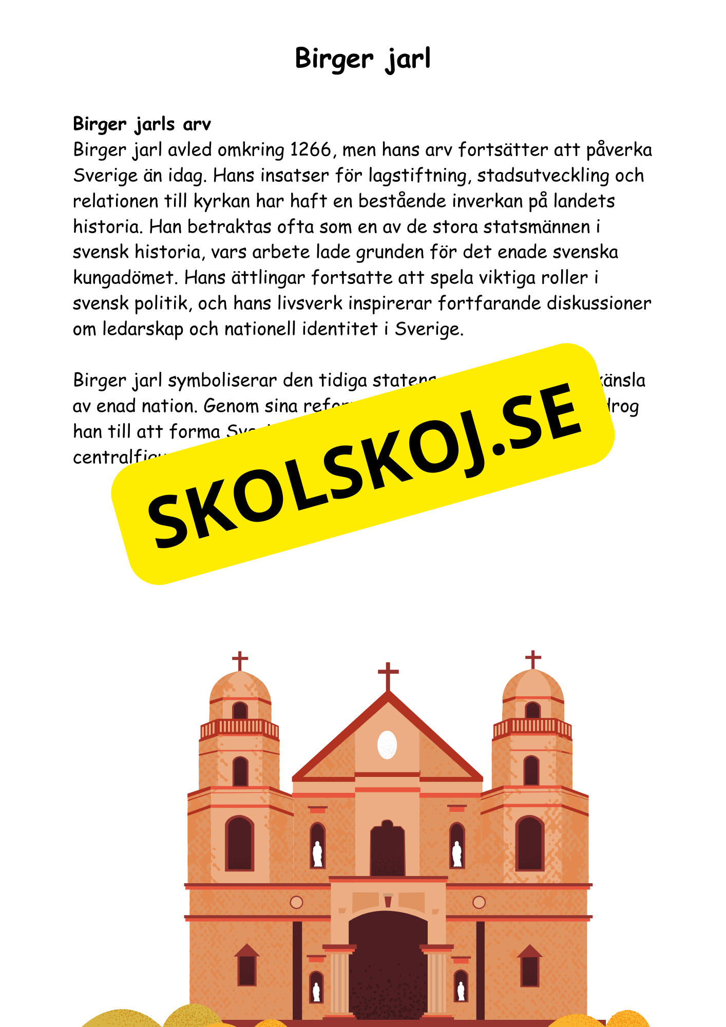 Medeltiden - Livet, makt och tro - Årskurs 4 - 6