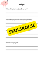 Medeltiden - Livet, makt och tro - Årskurs 4 - 6