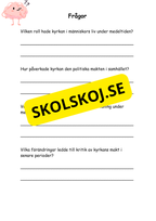 Medeltiden - Livet, makt och tro - Årskurs 4 - 6