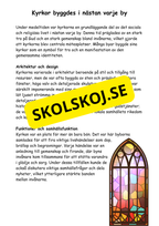 Medeltiden - Livet, makt och tro - Årskurs 4 - 6