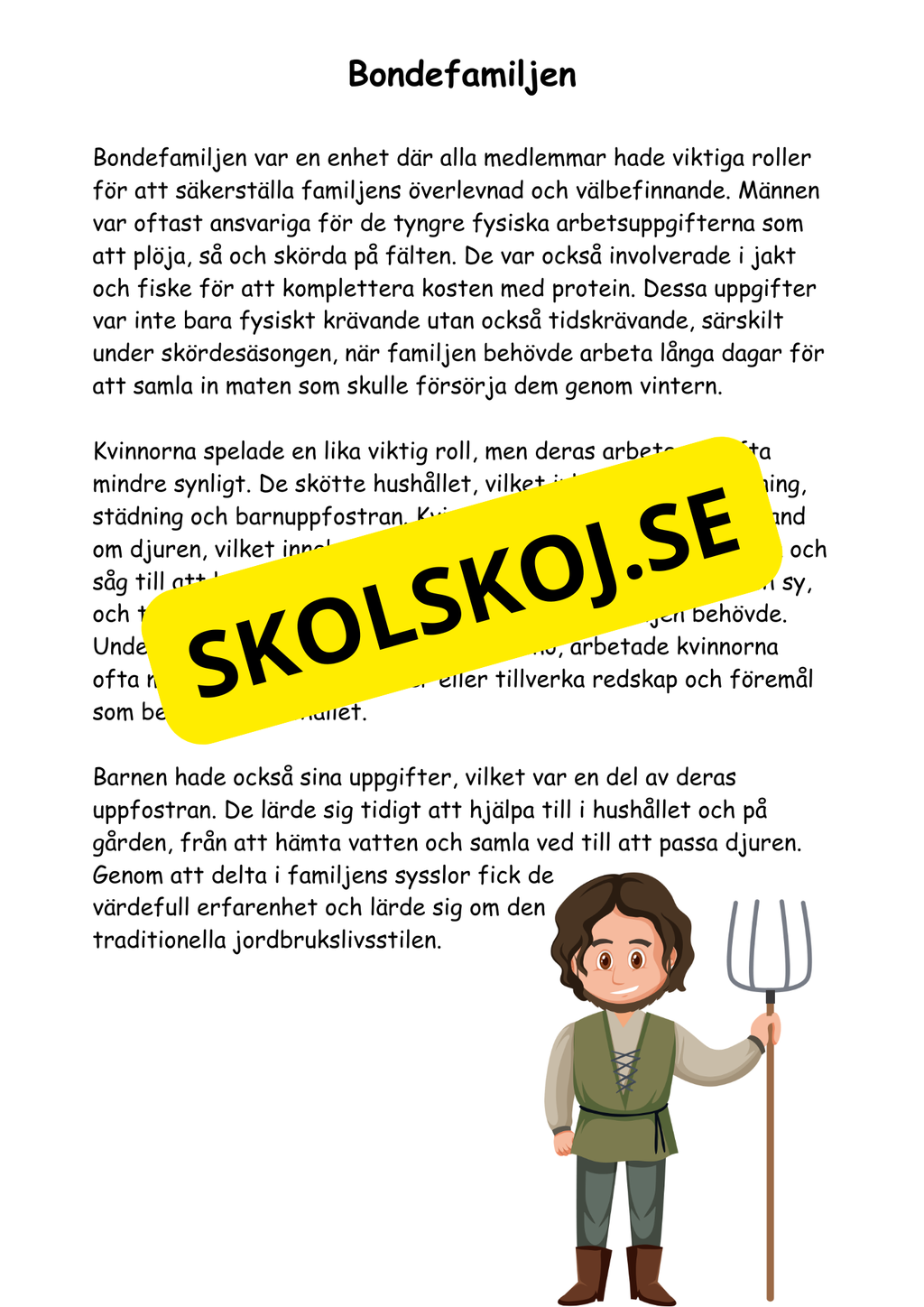 Medeltiden - Livet, makt och tro - Årskurs 4 - 6