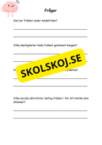 Medeltiden - Livet, makt och tro - Årskurs 4 - 6