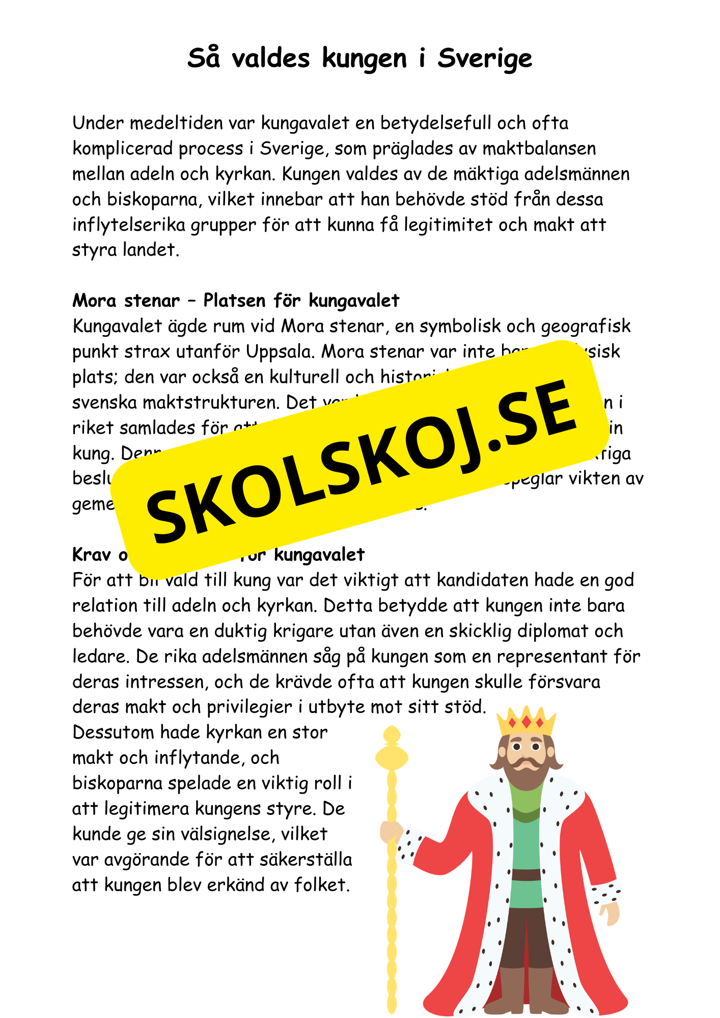 Medeltiden - Livet, makt och tro - Årskurs 4 - 6