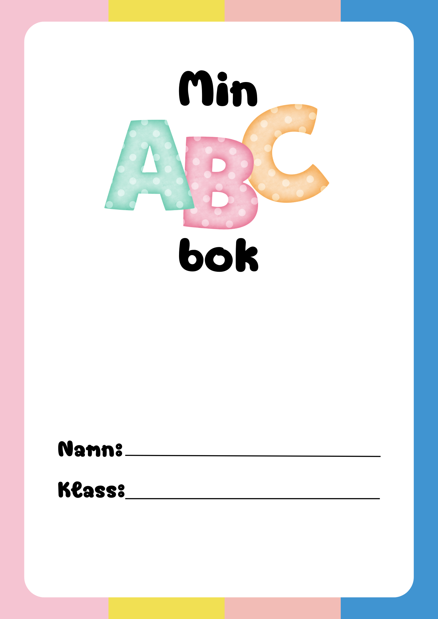 Min ABC bok
