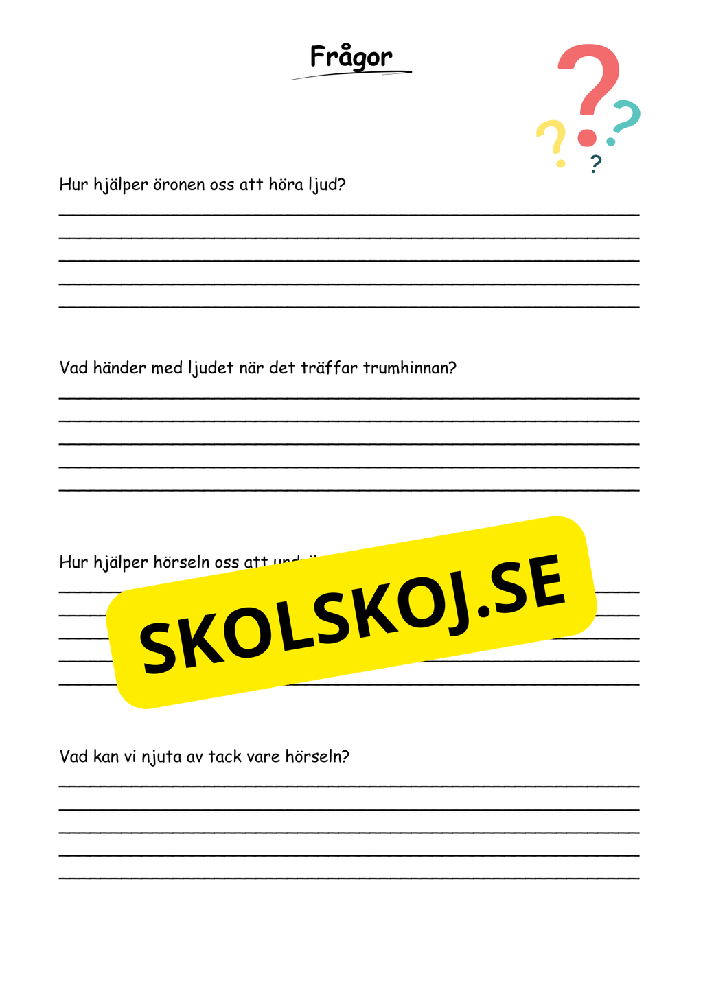 Mina fem sinnen