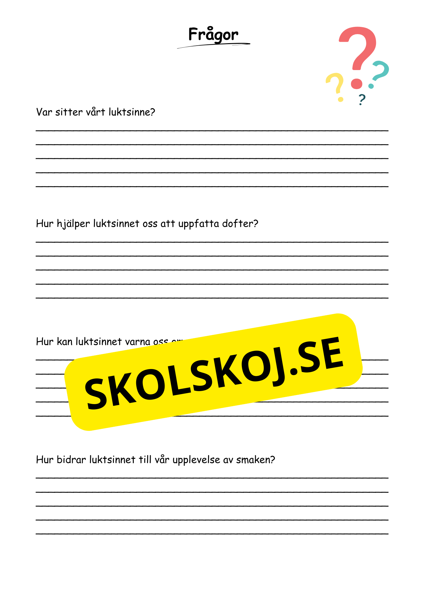 Mina fem sinnen