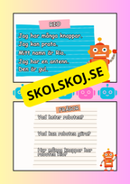 Mina första robotar