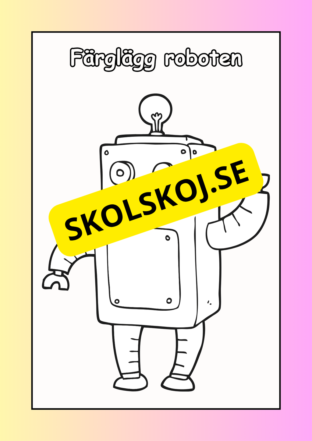 Mina första robotar