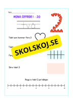 Mina siffror 1 - 20