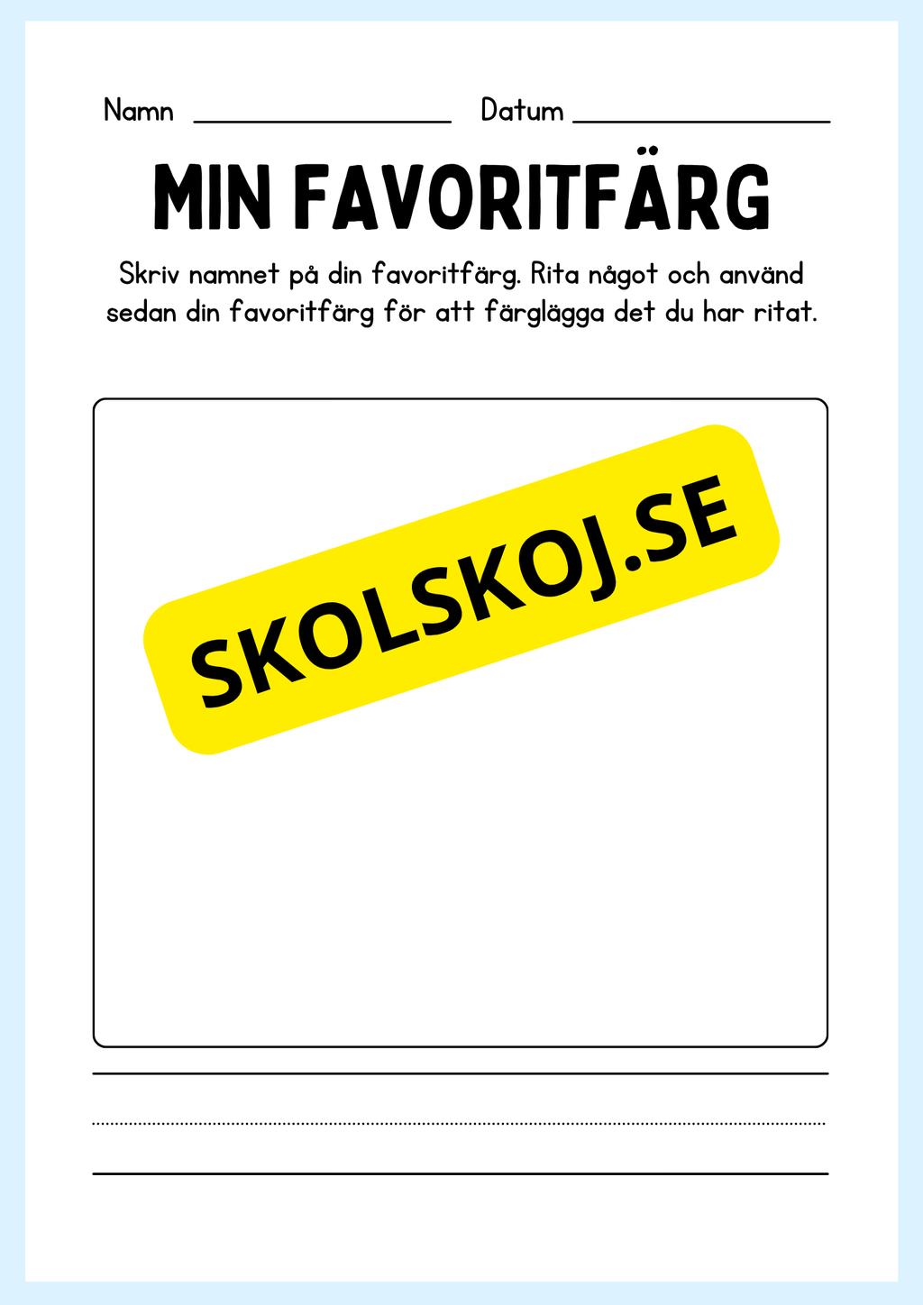Min bok om färger