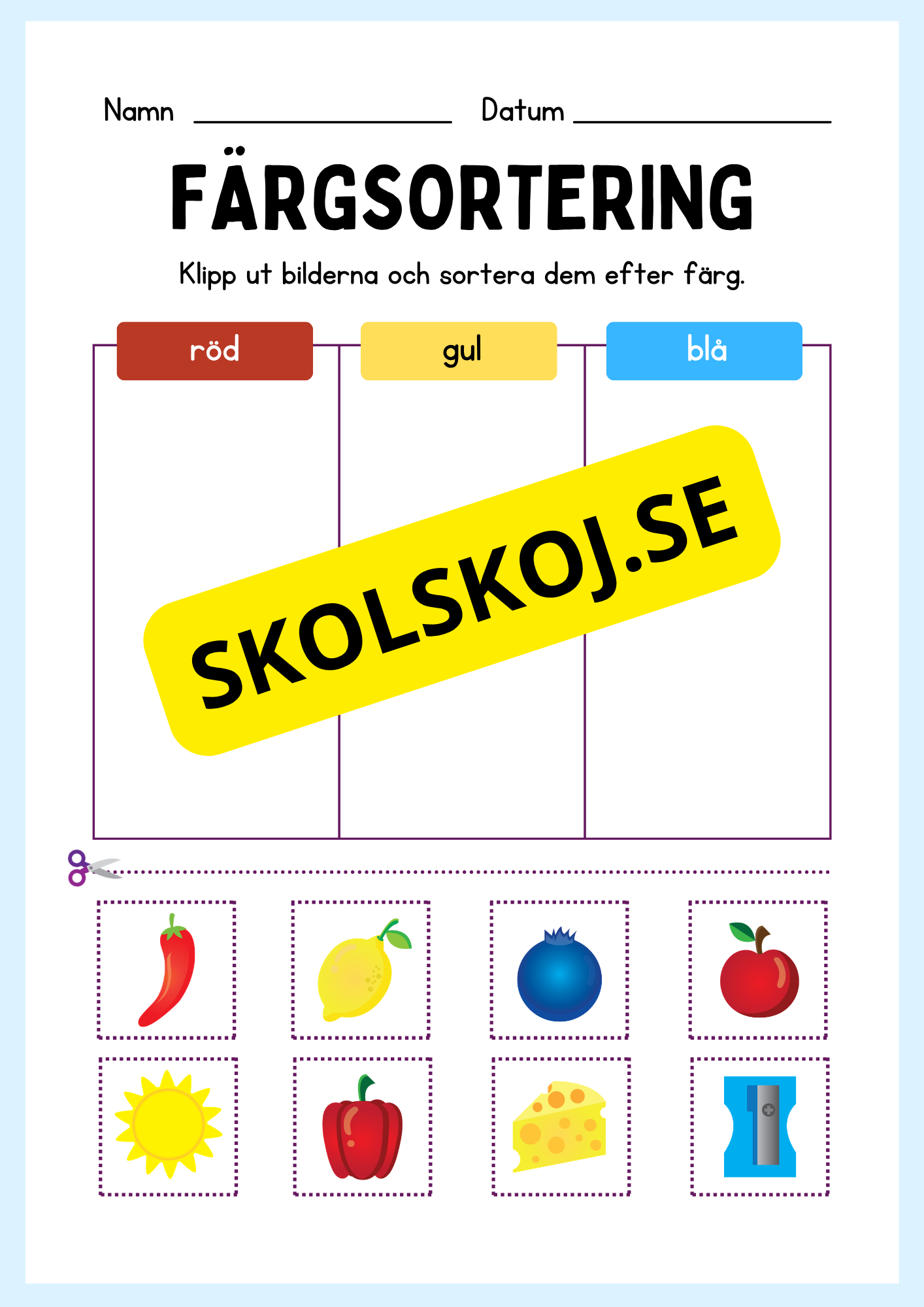 Min bok om färger