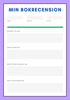 Min bokrecension