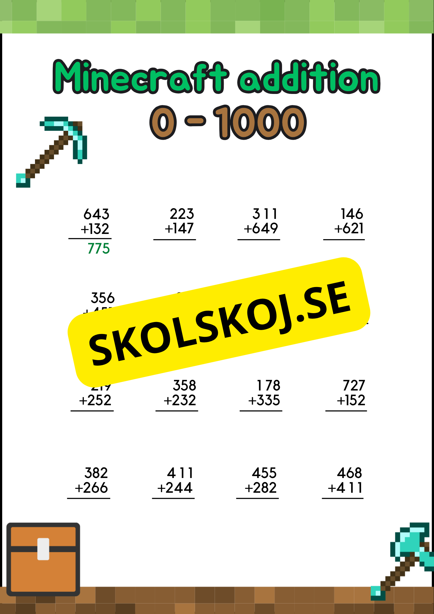 Minecraft addition 0 - 1000