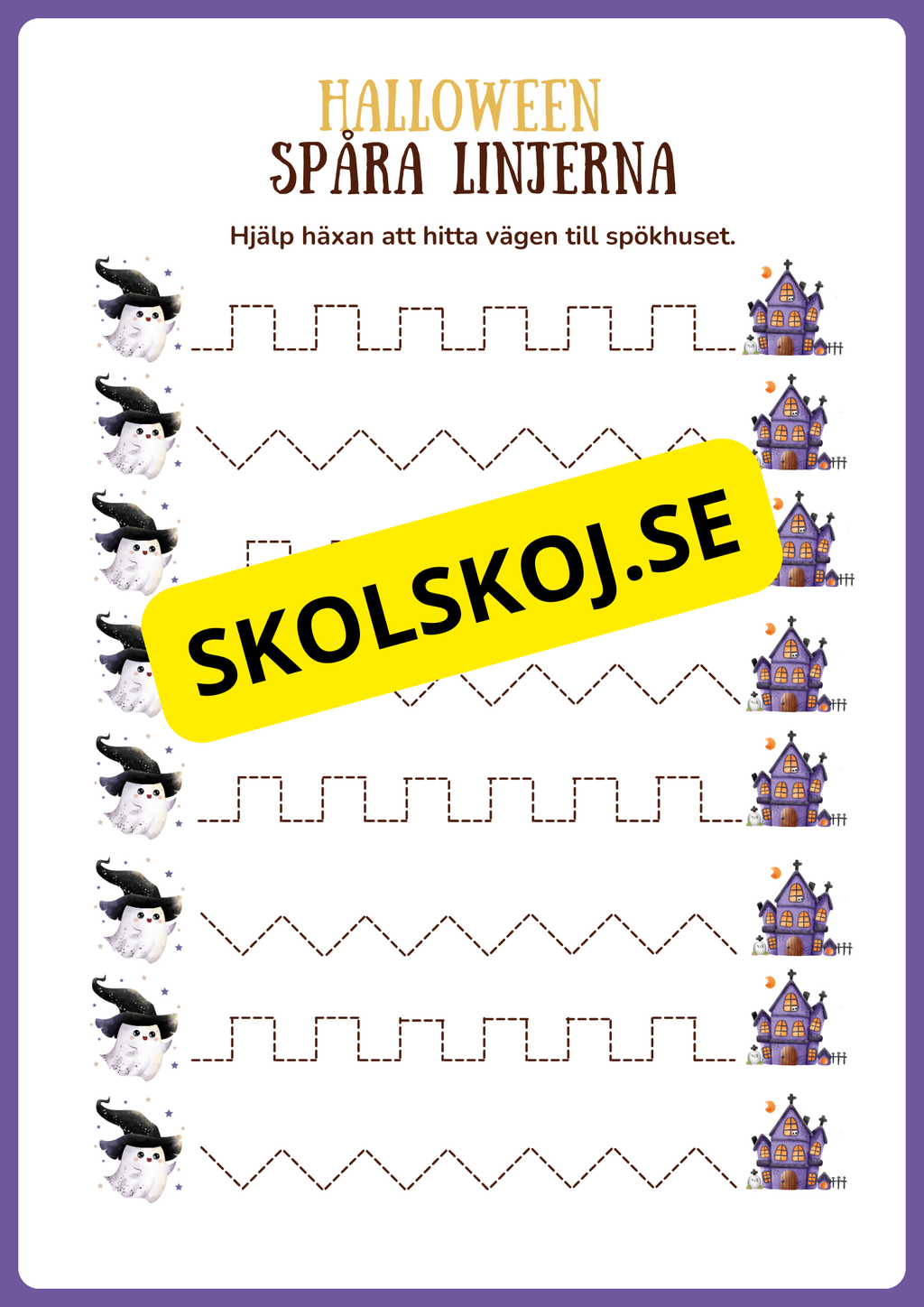 Min halloweenbok (15 sidor)