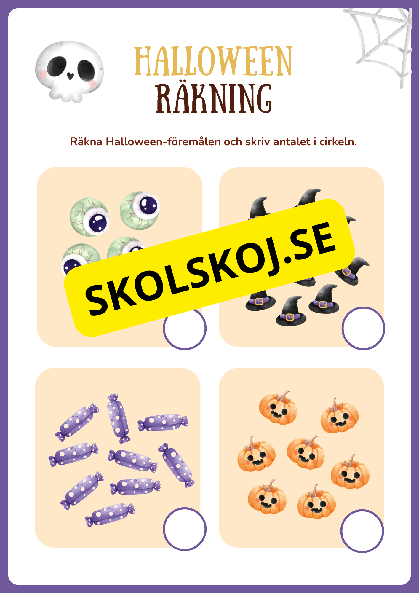 Min halloweenbok (15 sidor)