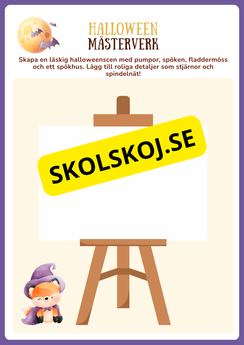 Min halloweenbok (15 sidor)