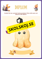 Min halloweenbok (15 sidor)