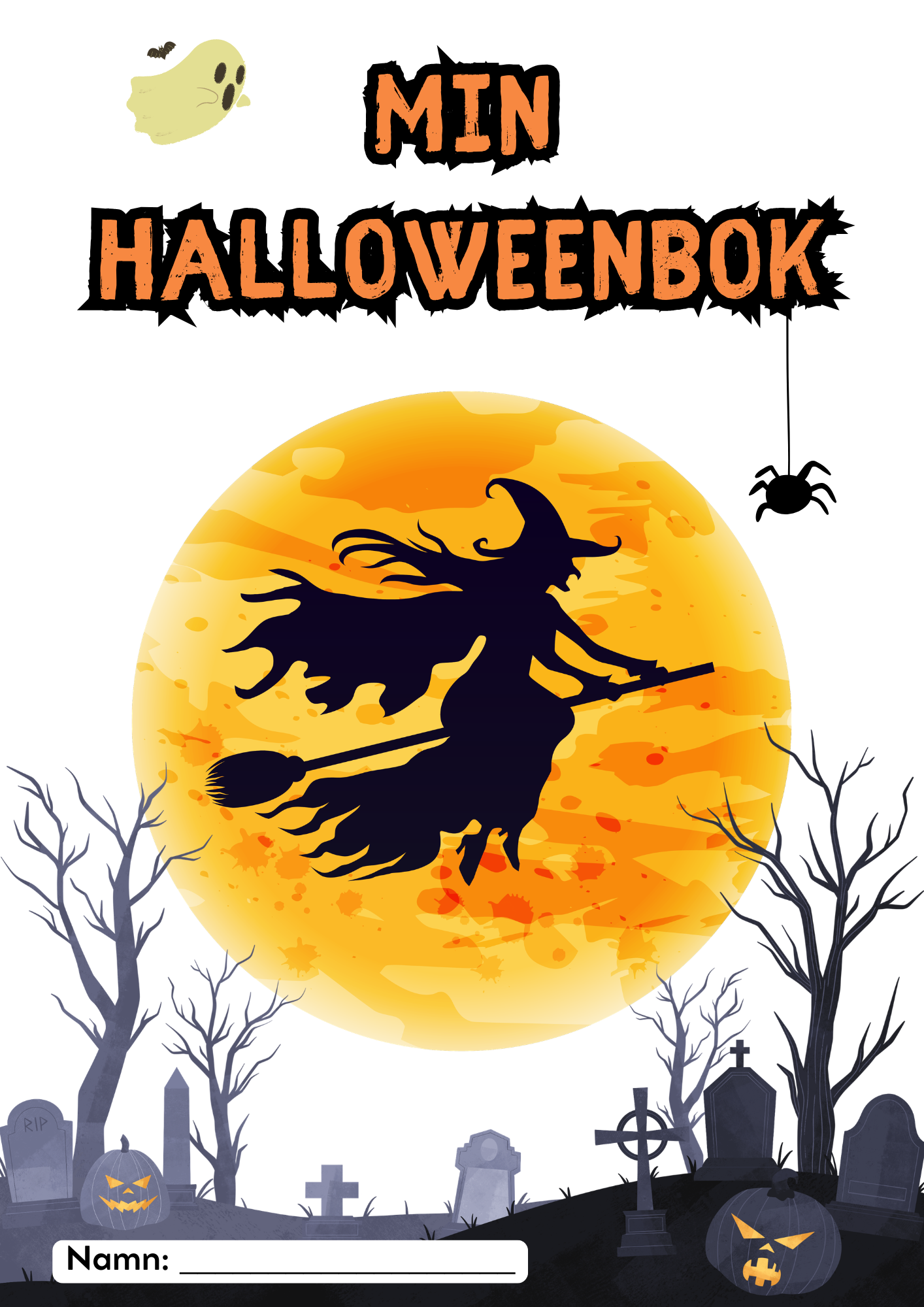 Min halloweenbok (29 sidor)