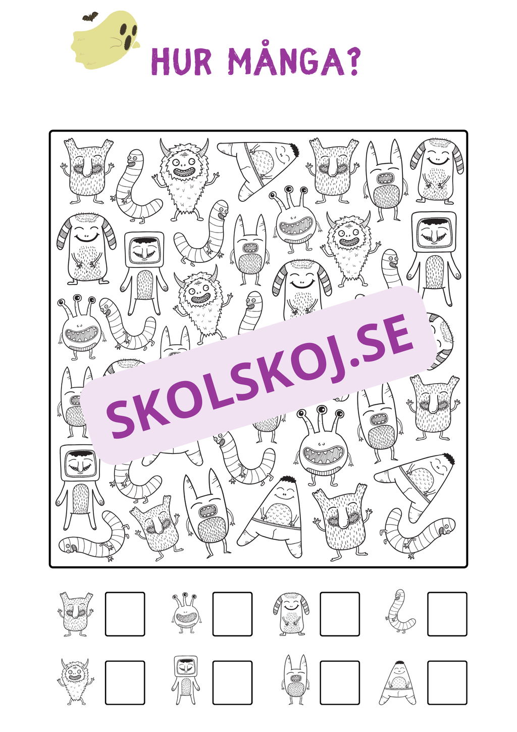 Min halloweenbok (29 sidor)