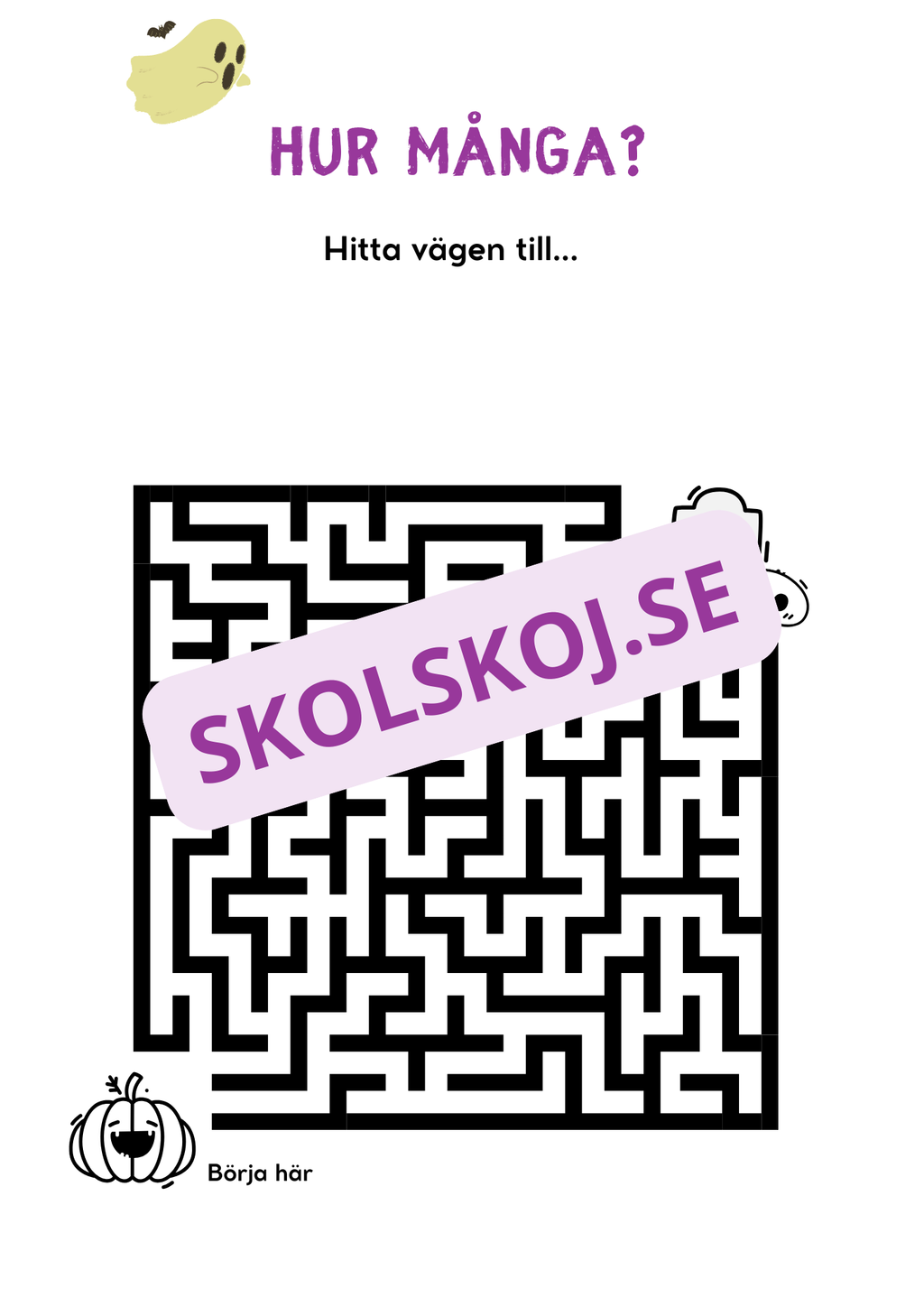 Min halloweenbok (29 sidor)
