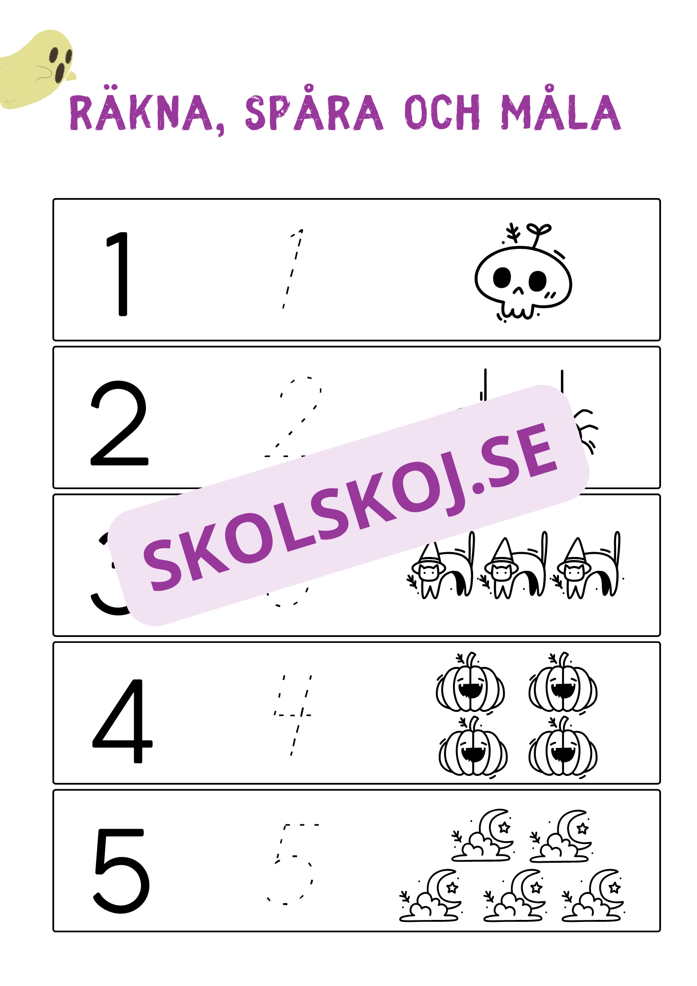 Min halloweenbok (29 sidor)