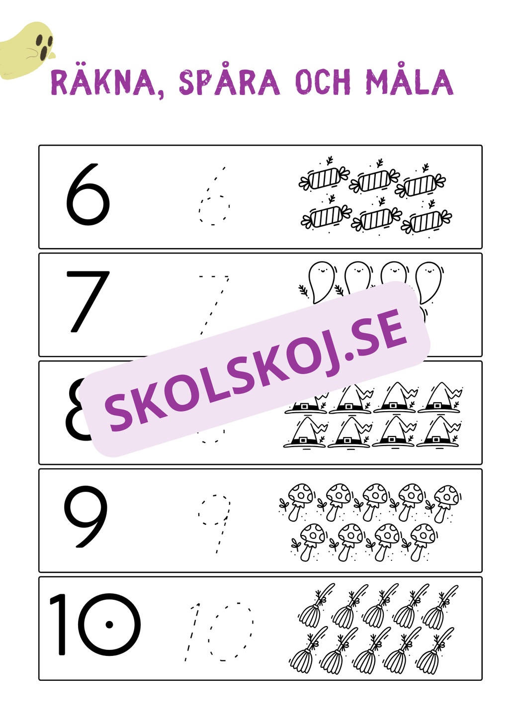 Min halloweenbok (29 sidor)